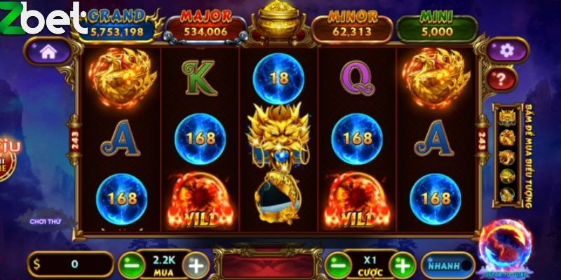 Dragon Fishing thu hút nhờ hình ảnh rồng huyền thoại sống động