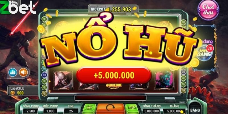 Nổ hũ vận hành dựa trên nguyên tắc tích lũy giải thưởng